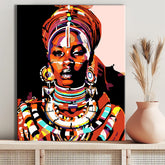 Paint by Numbers Kenya Art Portrait